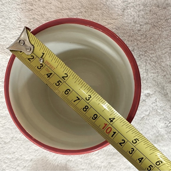 Red Polar Bear Ceramic Cookie Jar - Picture 7 of 7